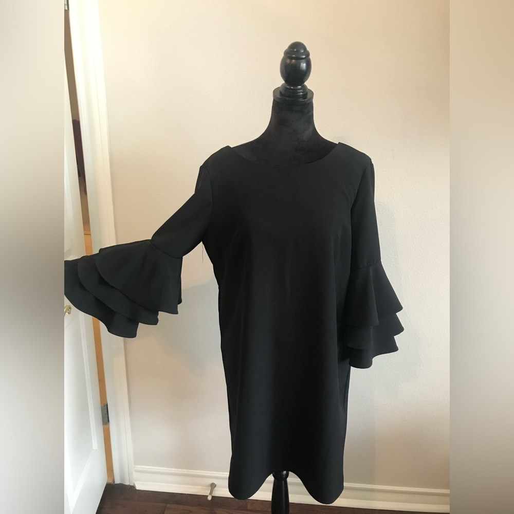 Nicole Miller Black Dress - Size 12